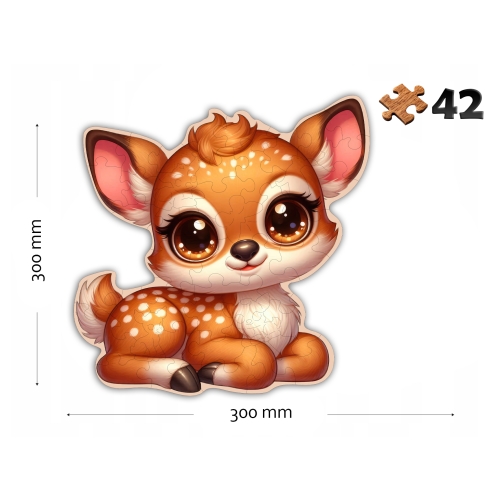 Puzzle Drewniane Sarenka 49 elementów